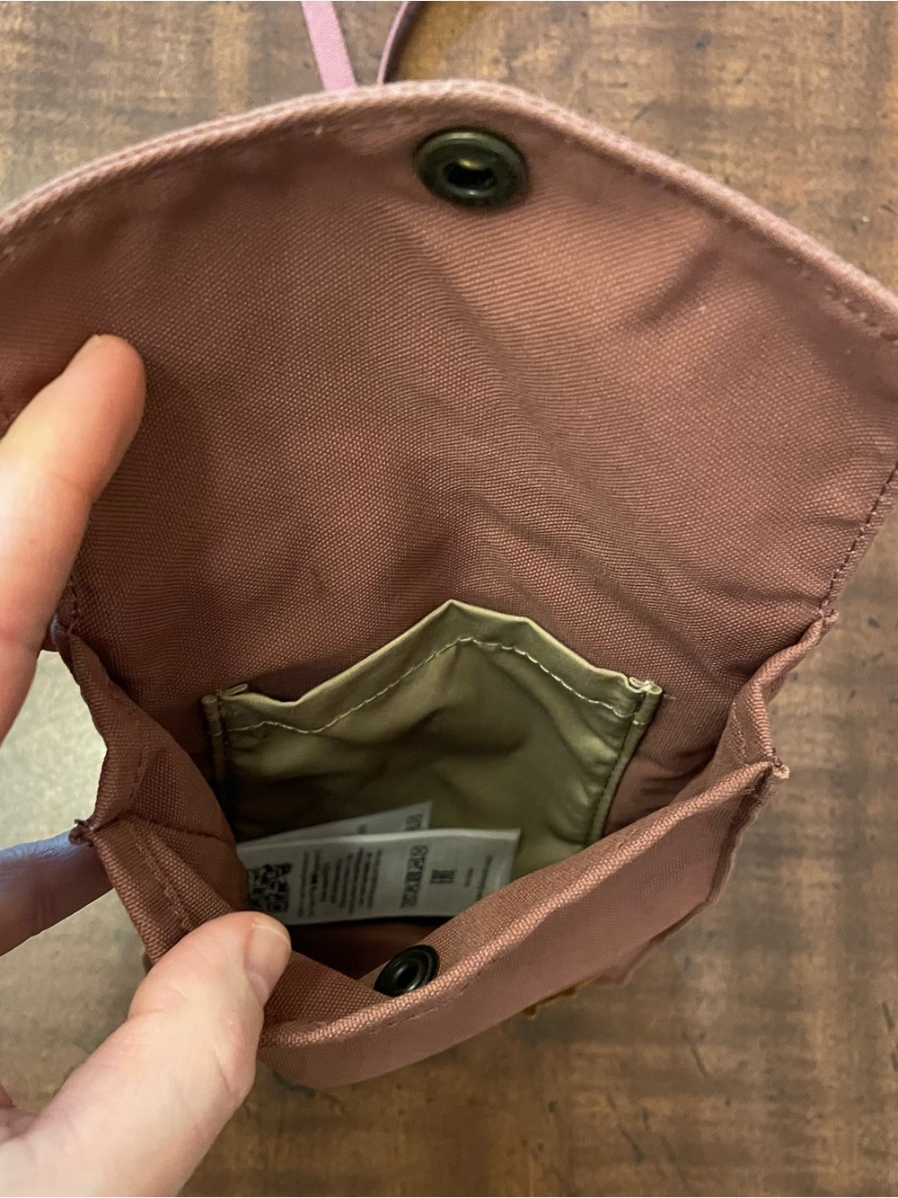 EUC Fjallraven Pocket Crossbody Bag - Mesa Purple / Dusty Rose - Picture 10 of 12